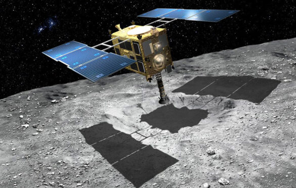 Hayabusa 2 spacecraft render / JAXA