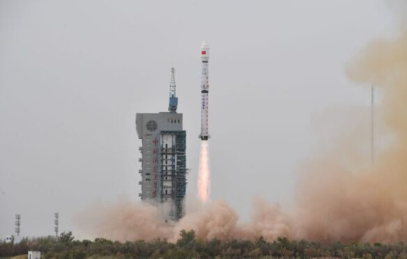 CZ-4B launch with the Haiyang 2C satellite