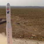 First launch of the Qased rocket