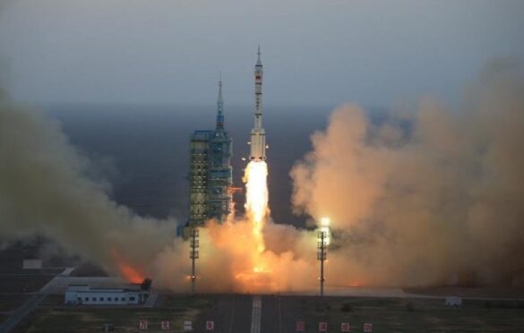 The Chinese spaceplane was launched on a CZ-2F rocket