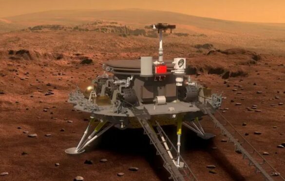 Zhurong na Marsie / CNSA