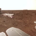 Spadochron i osłona termiczna łazika Zhurong / CNSA