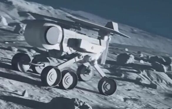 Wizualizacja australijskiego łazika księżycowego