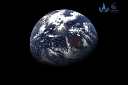 Ziemia widziana z sondy Tianwen-2 / CNSA